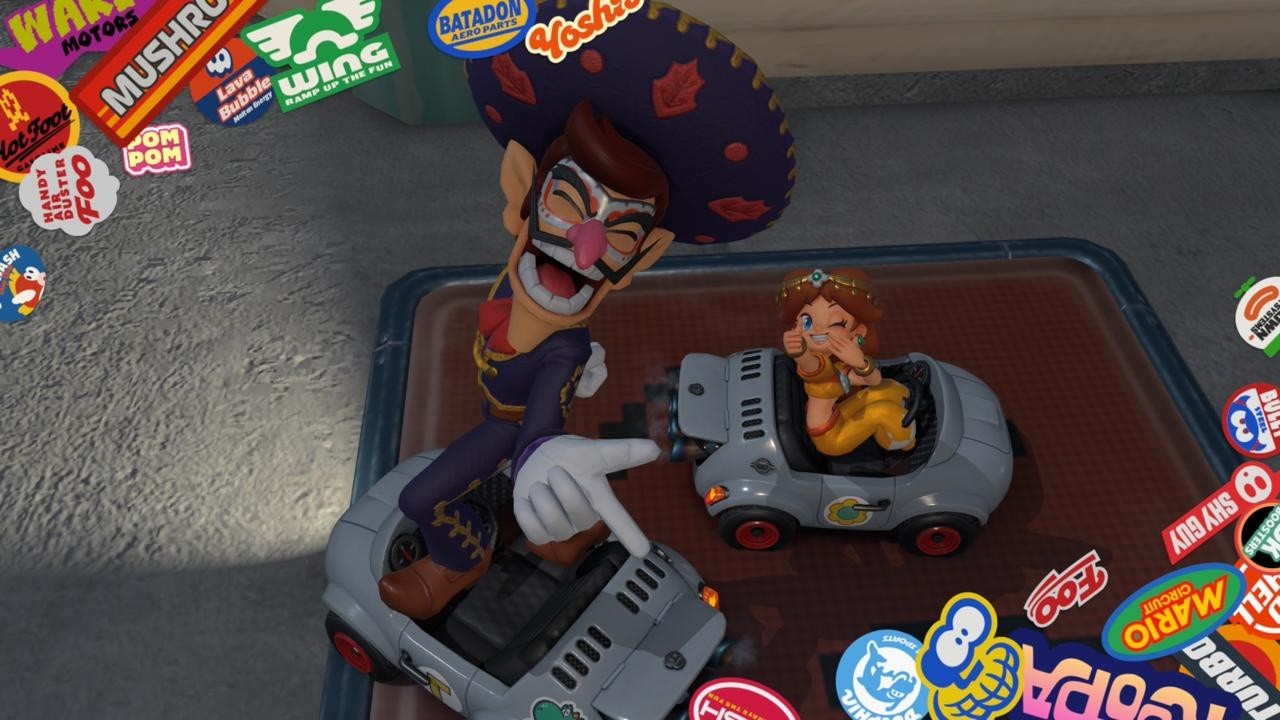 『K』vs  | Mario Kart World