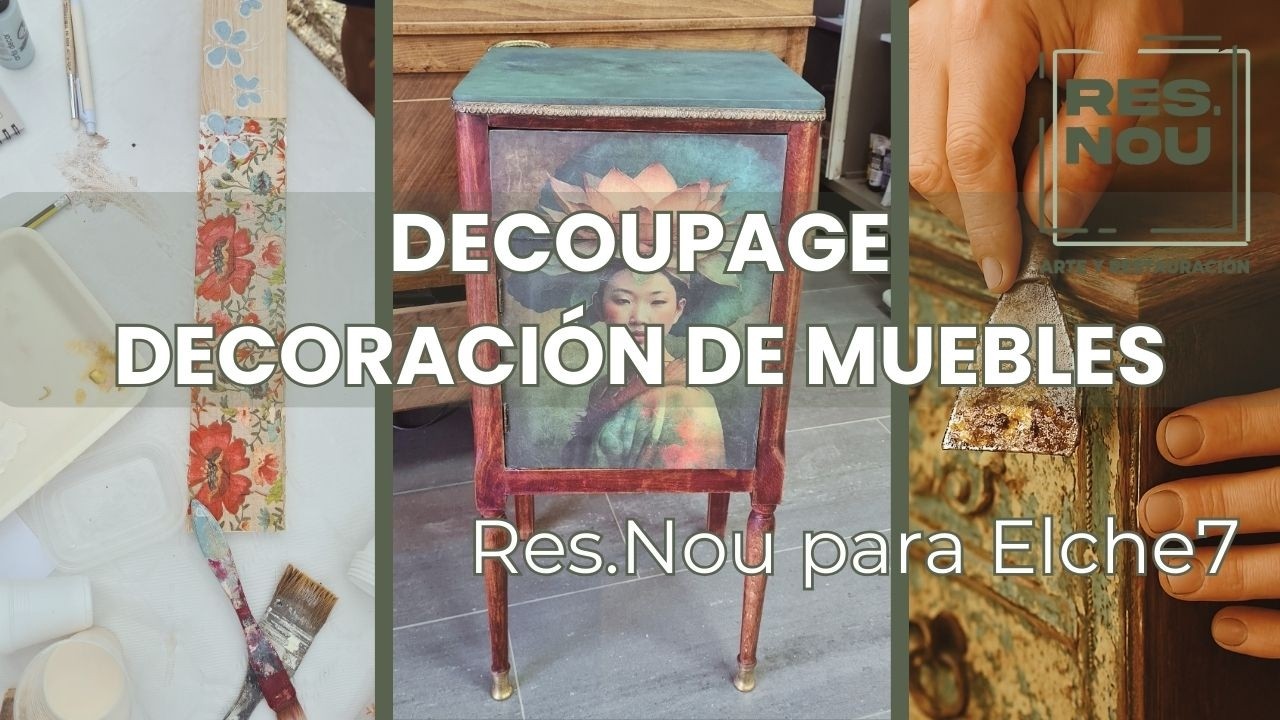 DECOUPAGE #DecoraciónDeMuebles