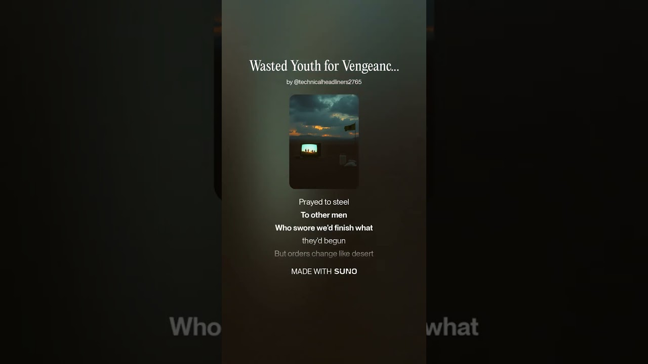 Wasted Youth for Vengeance version 2