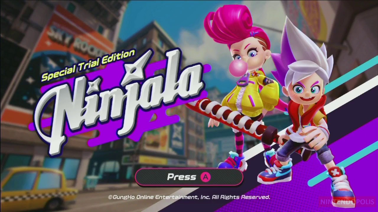 Ninjala - Switch Gameplay and Trailer!! (TGS2018)