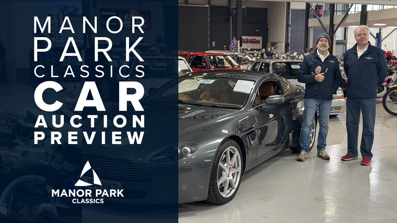 6th December 2025 Car Auction Preview - Manor Park Classics North