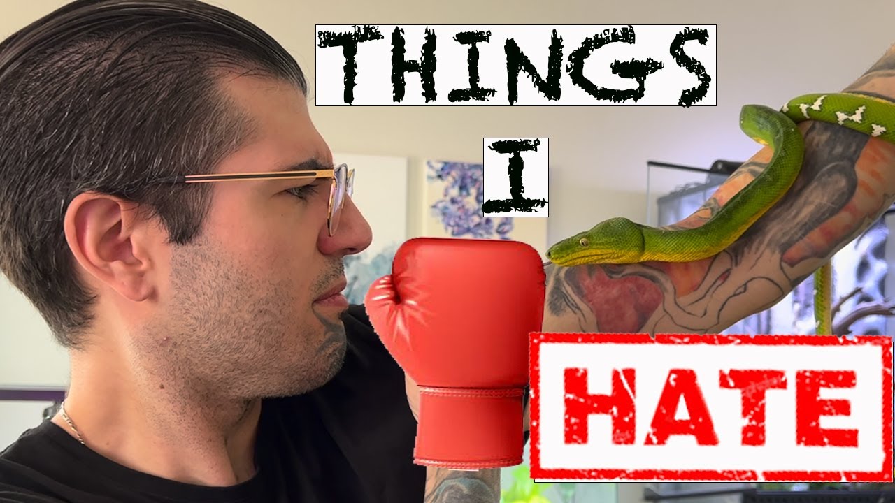 3 Things I HATE about Emerald Tree Boa | VERY FRUSTRATING!!