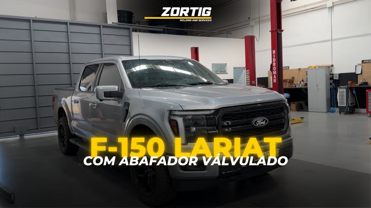 F-150 LARIAT COM ABAFADOR ESPORTIVO VÁLVULADO + F150 TREMOS SEM ABAFADRO PRIMÁRIO