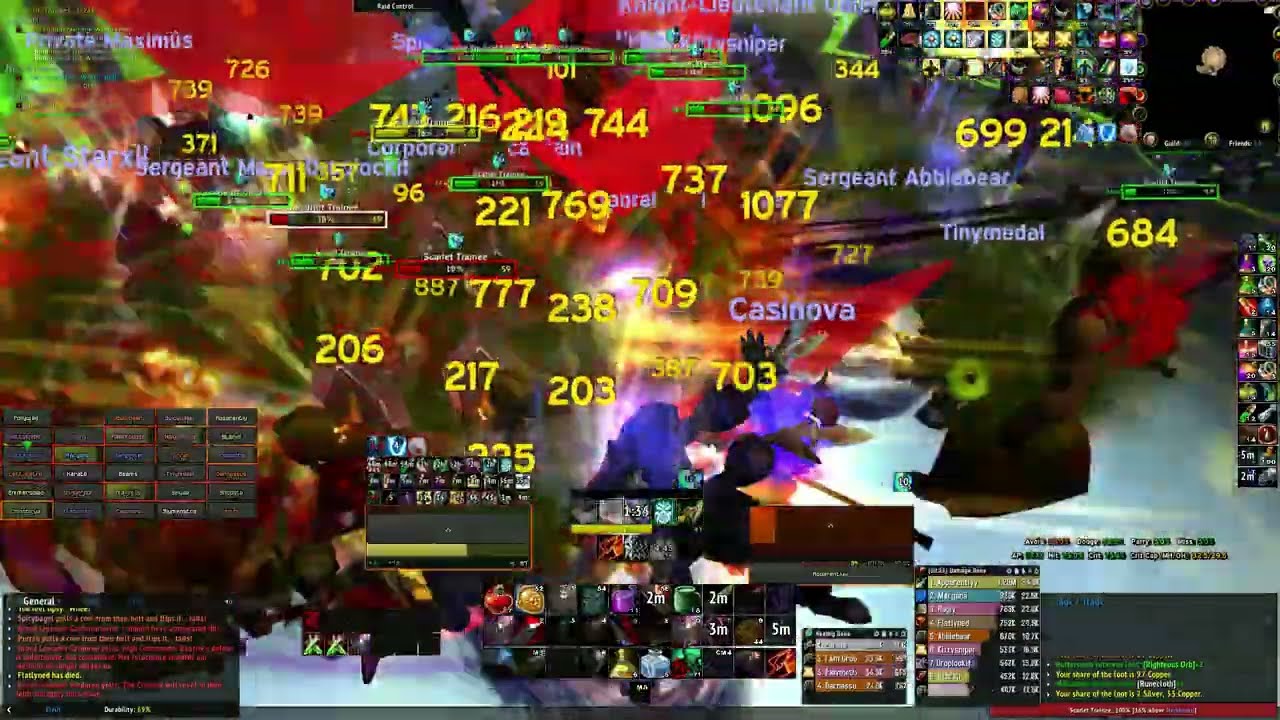 Scarlet Enclave | Huge DPS trash pull (before council) | Rogue PoV | WoW SoD P8