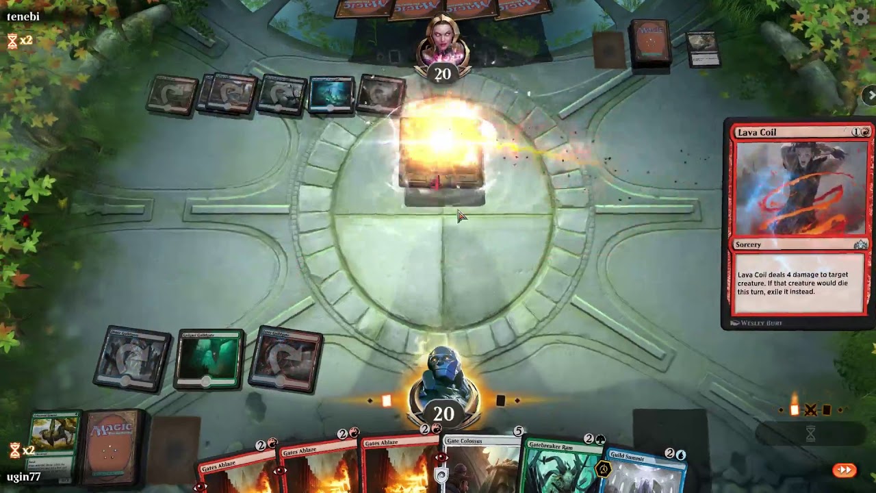 Temur Gates & Gods vs Grixis Control! War of the Spark Standard | MTG Arena
