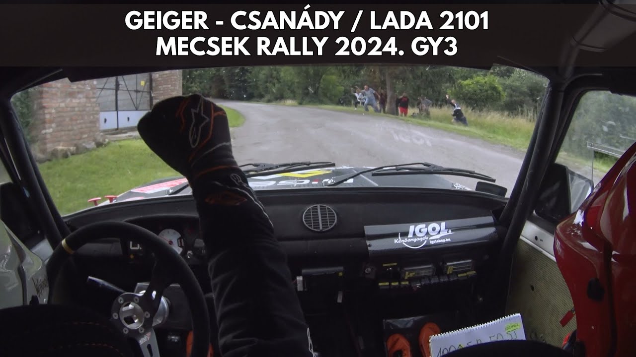 Geiger - Csanády / Lada 2101 / Mecsek Rally Gy3. 2024. - TheLepoldMedia