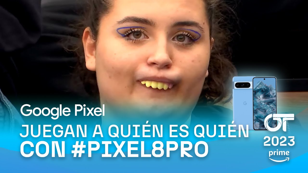 JUEGAN a QUIÉN es QUIÉN con Google #Pixel