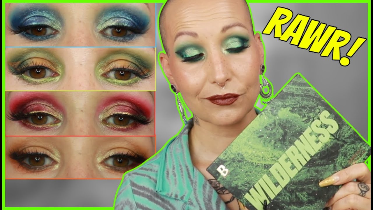 LET'S GO WILD! With the WILDERNESS palette from BEAUTY BAY | 5 looks and Review