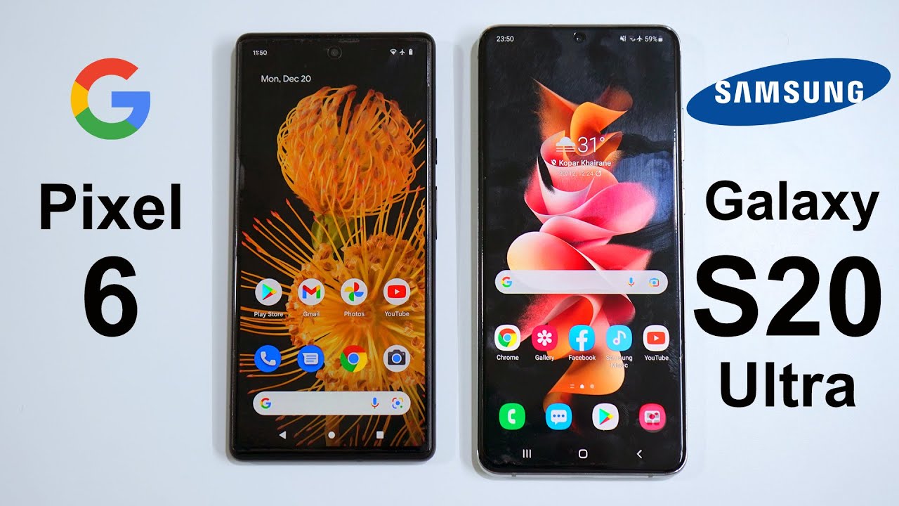 Google Pixel 6 Vs Galaxy S20 Ultra Speed Test | Camera Test