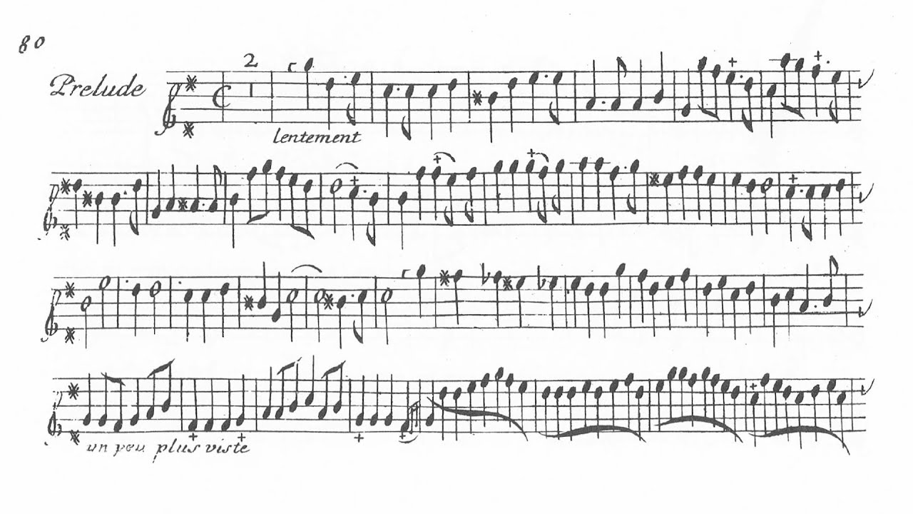 Marin MARAIS / Prélude, Caprice, Passacaille  [trio en mi mineur] - version de concert