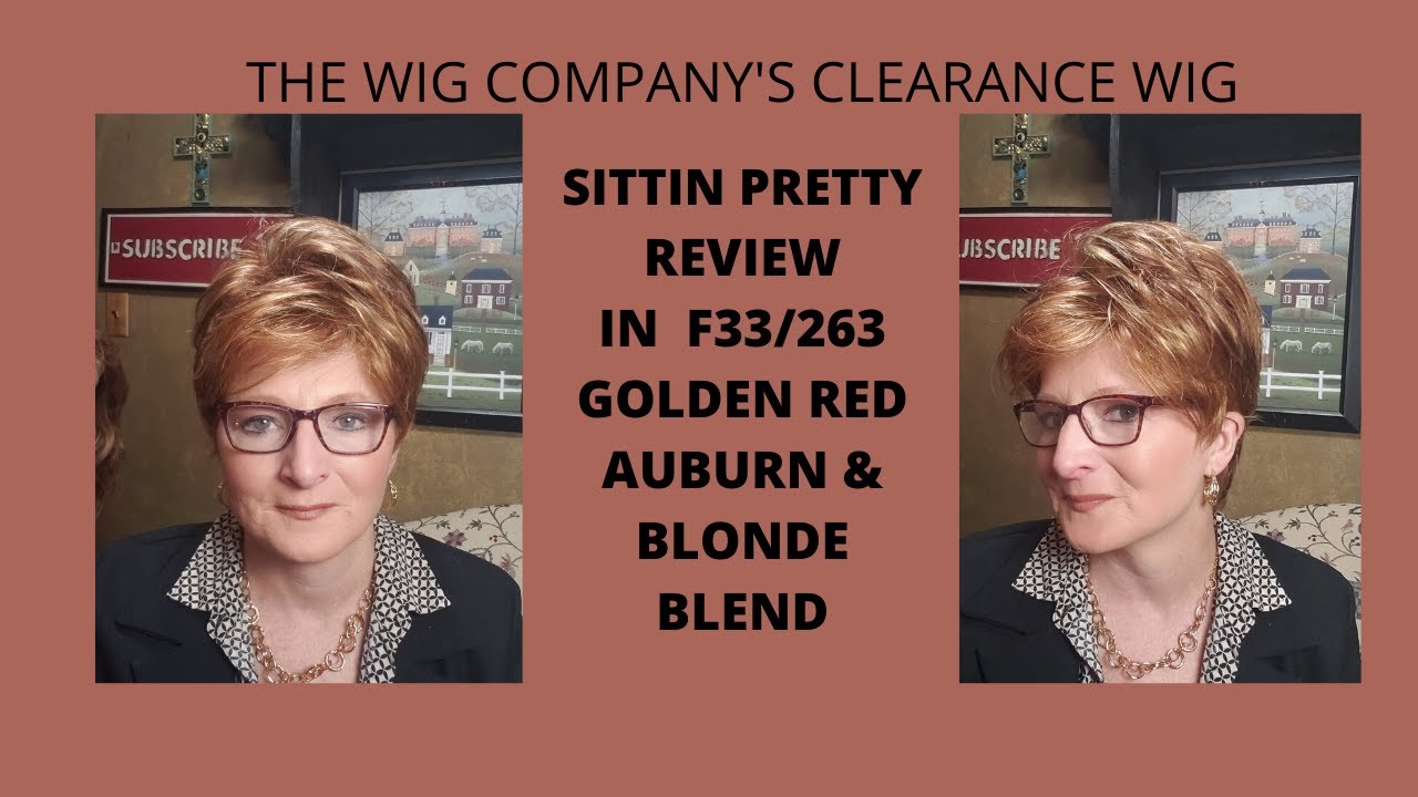 The Wig Company's Clearance Wig Sittin' Pretty wig review Color F33/263