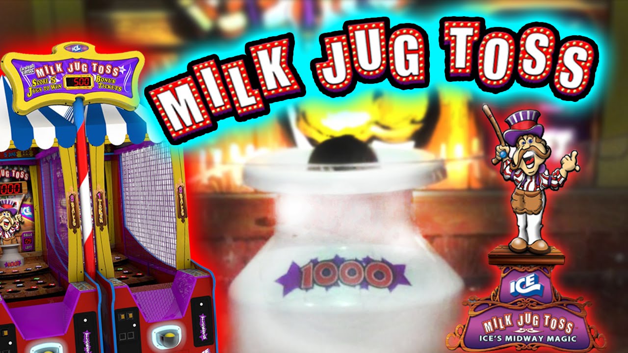 Milk Jug Toss - Arcade Ticket Game