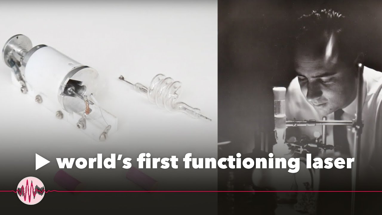 Theodore H. Maiman. The world’s first functioning Laser (1960)“