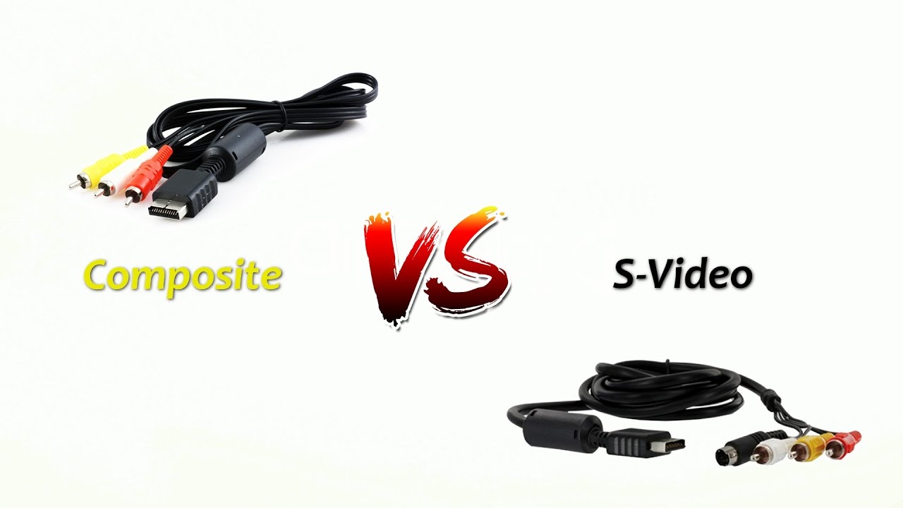 Сравнение картинки Composite VS S-Video