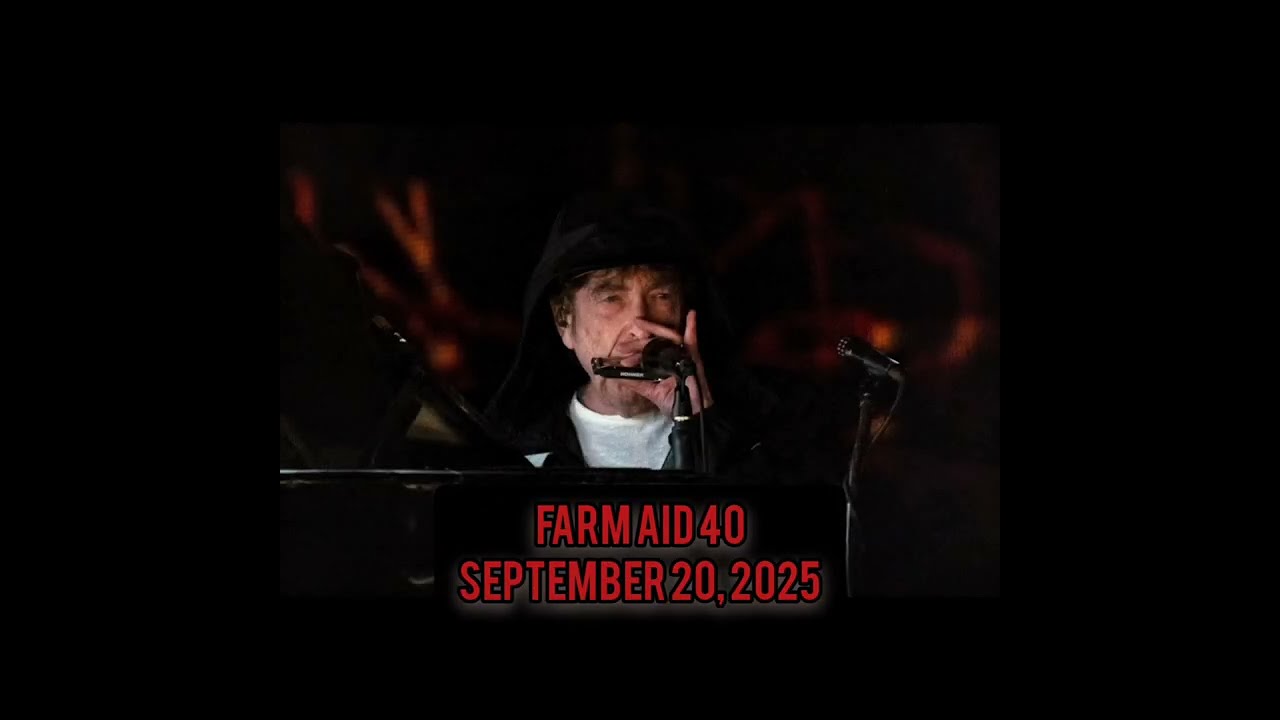 Bob Dylan ~ Farm Aid 2025 (Pro-shot Video w/ Audio Remastered by Bennyboy)