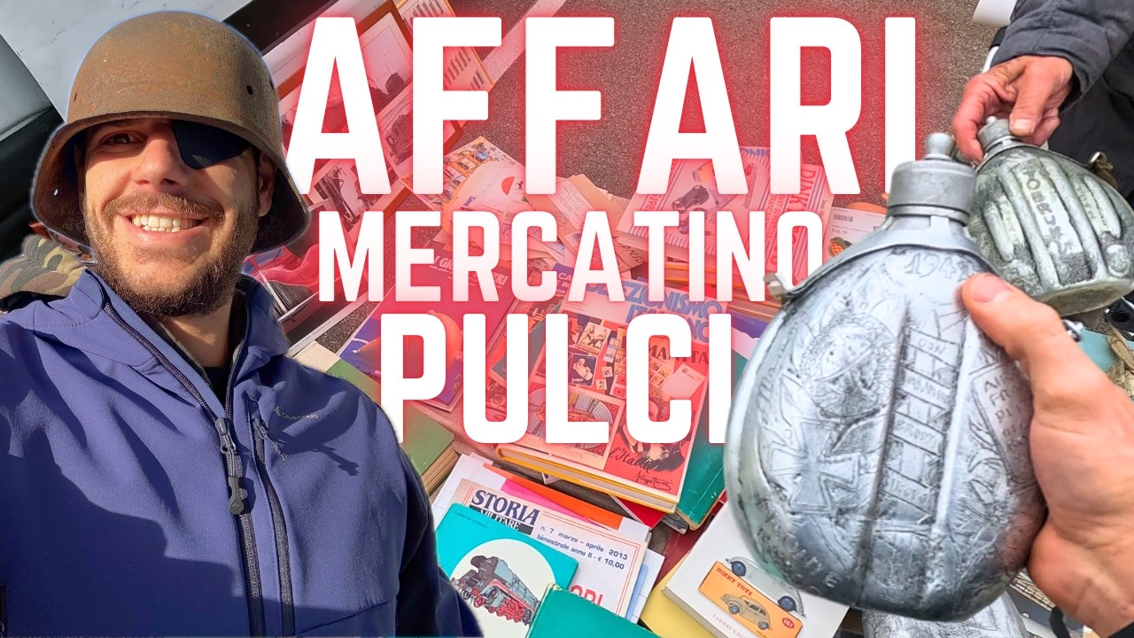 #71 Mi sveglio all'ALBA per fare AFFARI al MERCATINO delle PULCI!