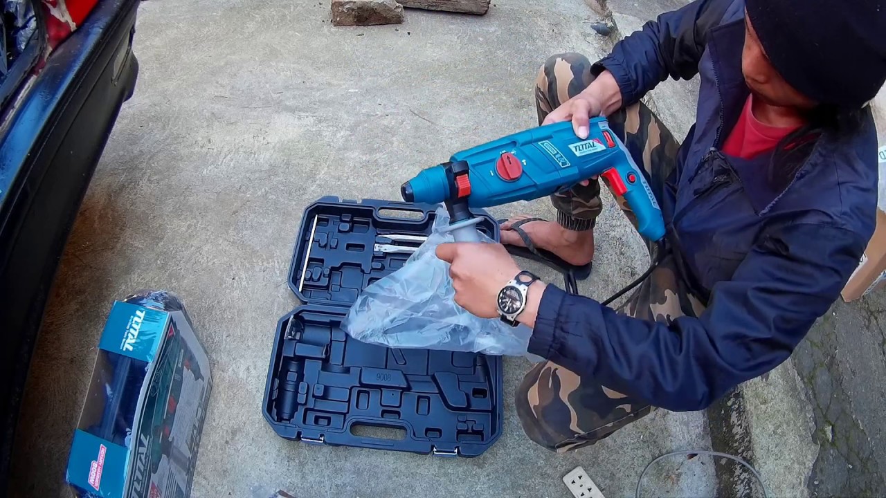 Total Hammer Drill  testing