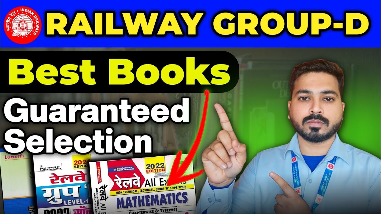 Best Books for Railway Group D. Questions come from here.