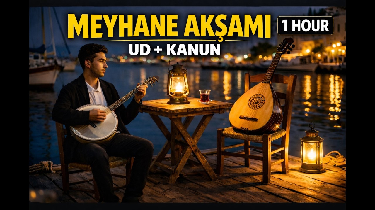 Turkish Instrumental Relax Music |(+50 Minutes)Taş Meyhane Şarkıları | Ud & Kanun