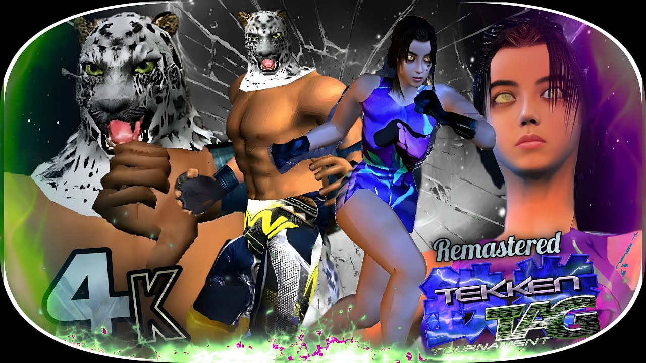 King ( Tekken 8 ) & Unknown ( Christie style outfit ) Tekken Tag Remastered UHD 4K 60 FPS 