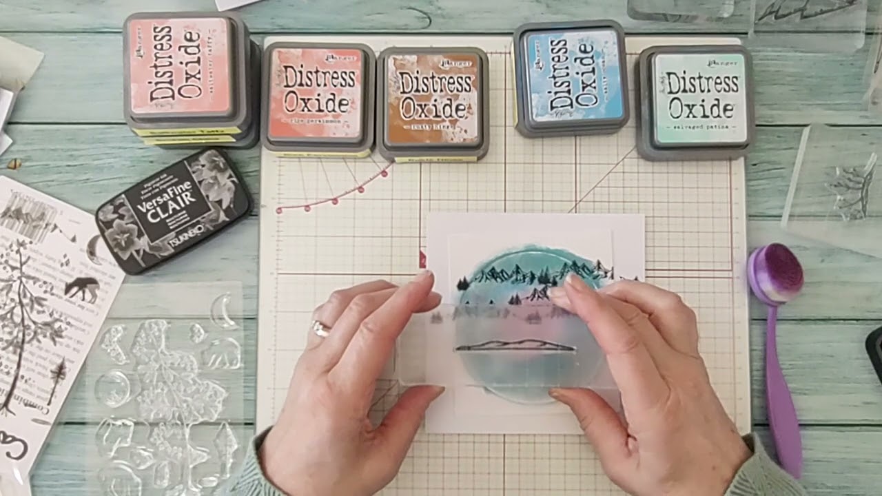 Playing with Card-io Magical Moonlight 🌙 Stamps #cardiostamps #magicmoonlight