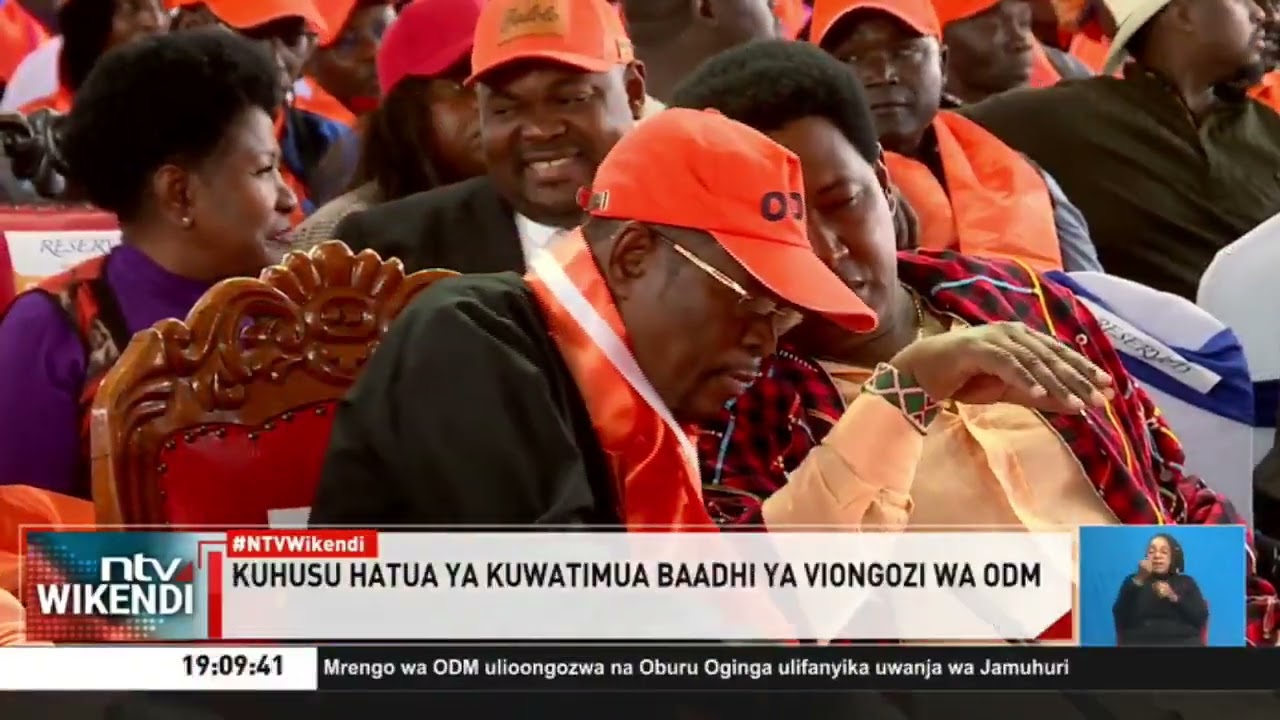 Winnie Odinga na Oburu Oginga watofautiana kuhusu kutimua viongozi wenye maoni tofauti ODM