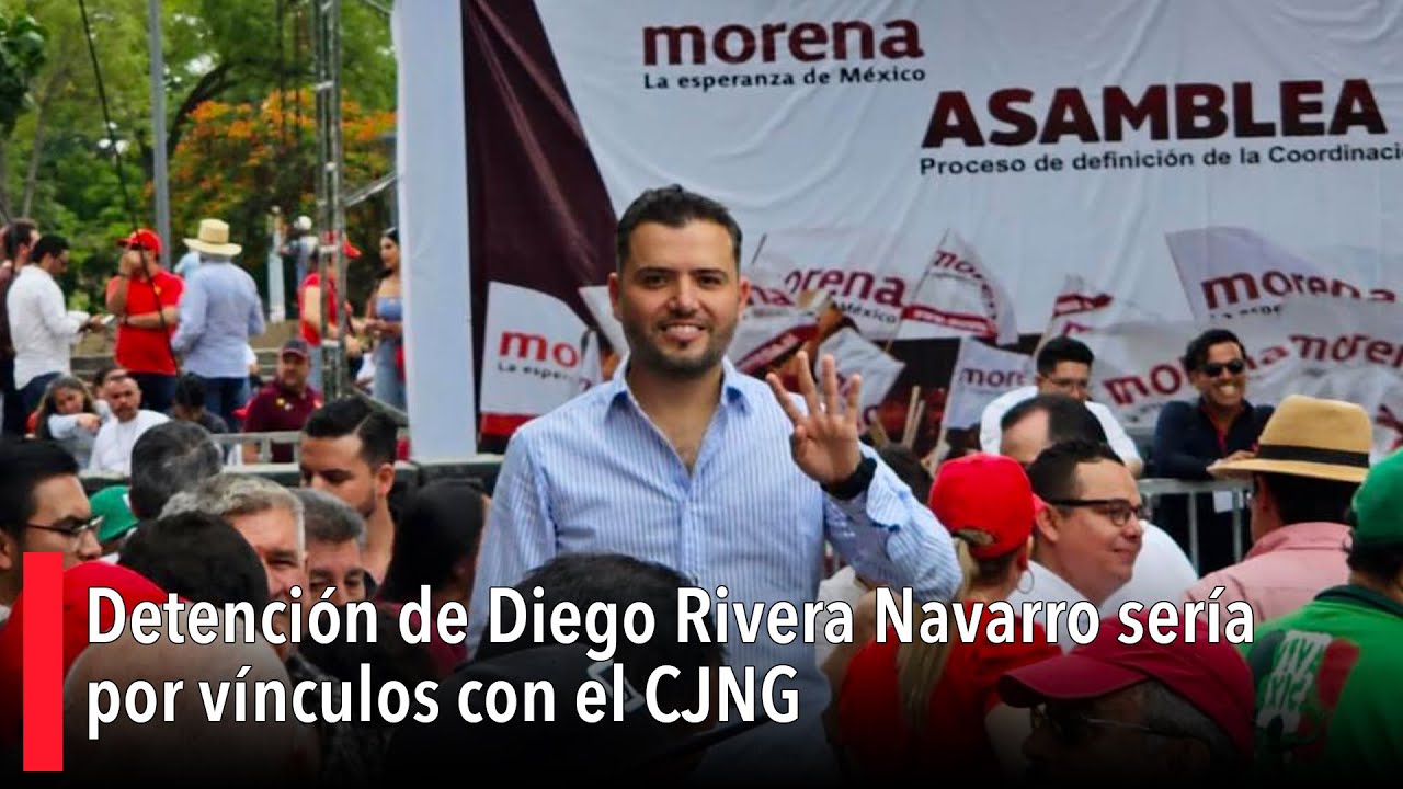 Detenci&oacute;n de Diego Rivera Navarro, alcalde de Tequila, Jalisco ser&iacute;a por v&iacute;nculos con el CJNG