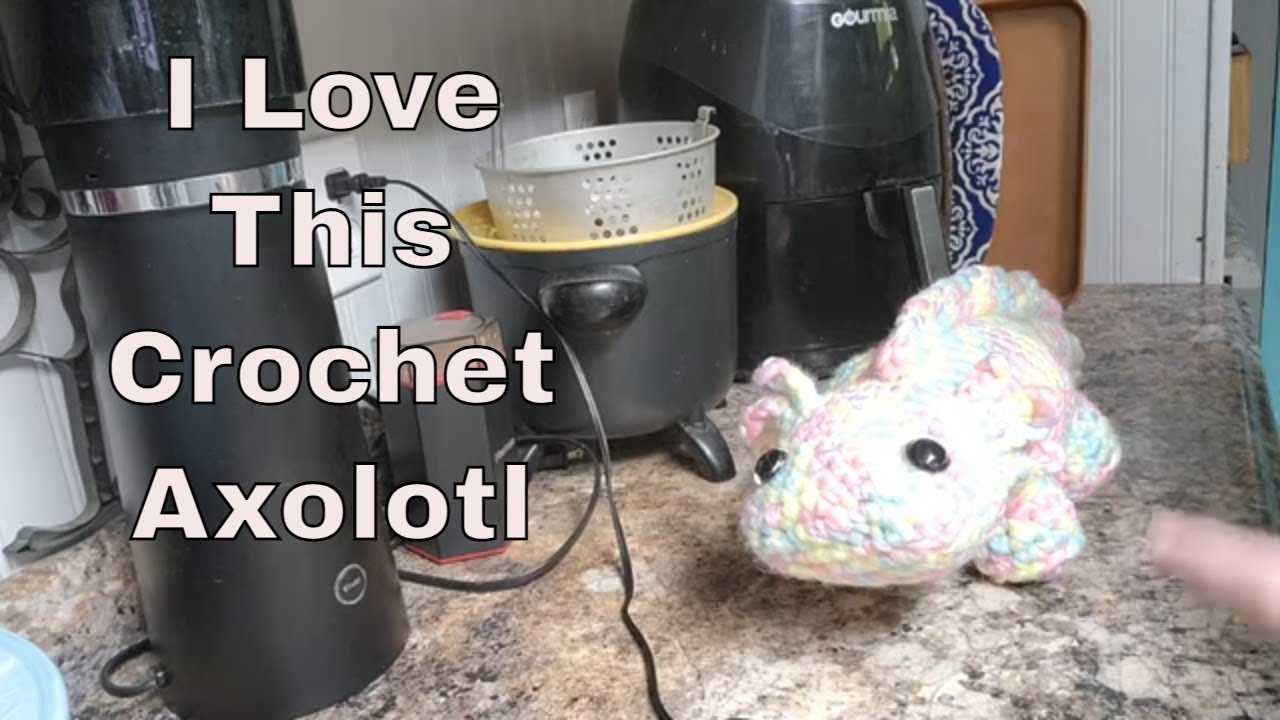 Crochet Axolotl * Craft With Me * Finishing Up Projects For Fair