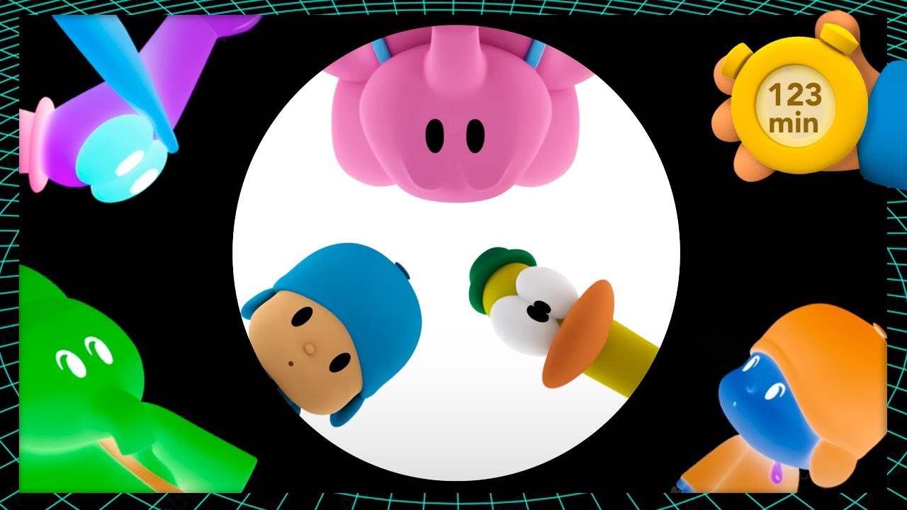 🕳️ POCOYO & NINA EPISODIOS - Pocoyo en un hoyo negro  [123 min] |CARICATURAS y DIBUJOS ANIMADOS