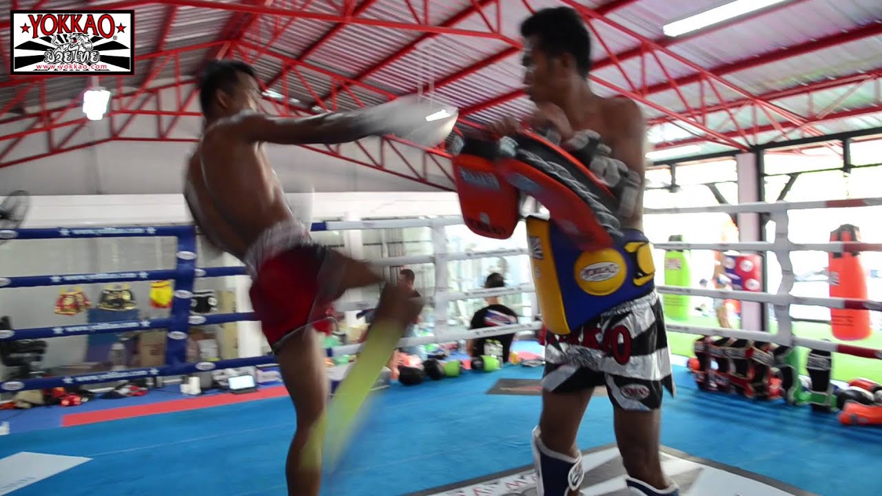YOKKAO Training Center Bangkok: Saenchai, Singdam, Kru Manop, Chanajon and Chankrit
