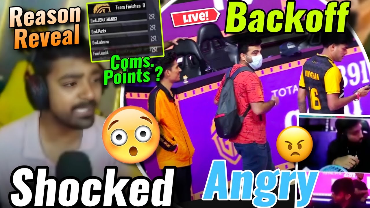 Godl Players Backoff From Stage 😳Admino Angry 😤 | Godl Compensation Points ? 🤔Why Godl Exit Match ? 