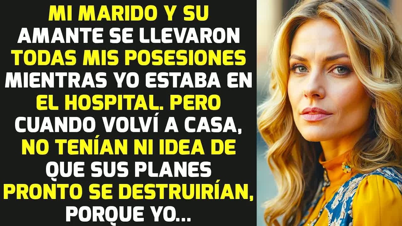 Mi Marido Y Su Amante Se Llevaron Todos Mis Bienes Mientras Estaba En El Hospital HISTORIAS LA VIDA