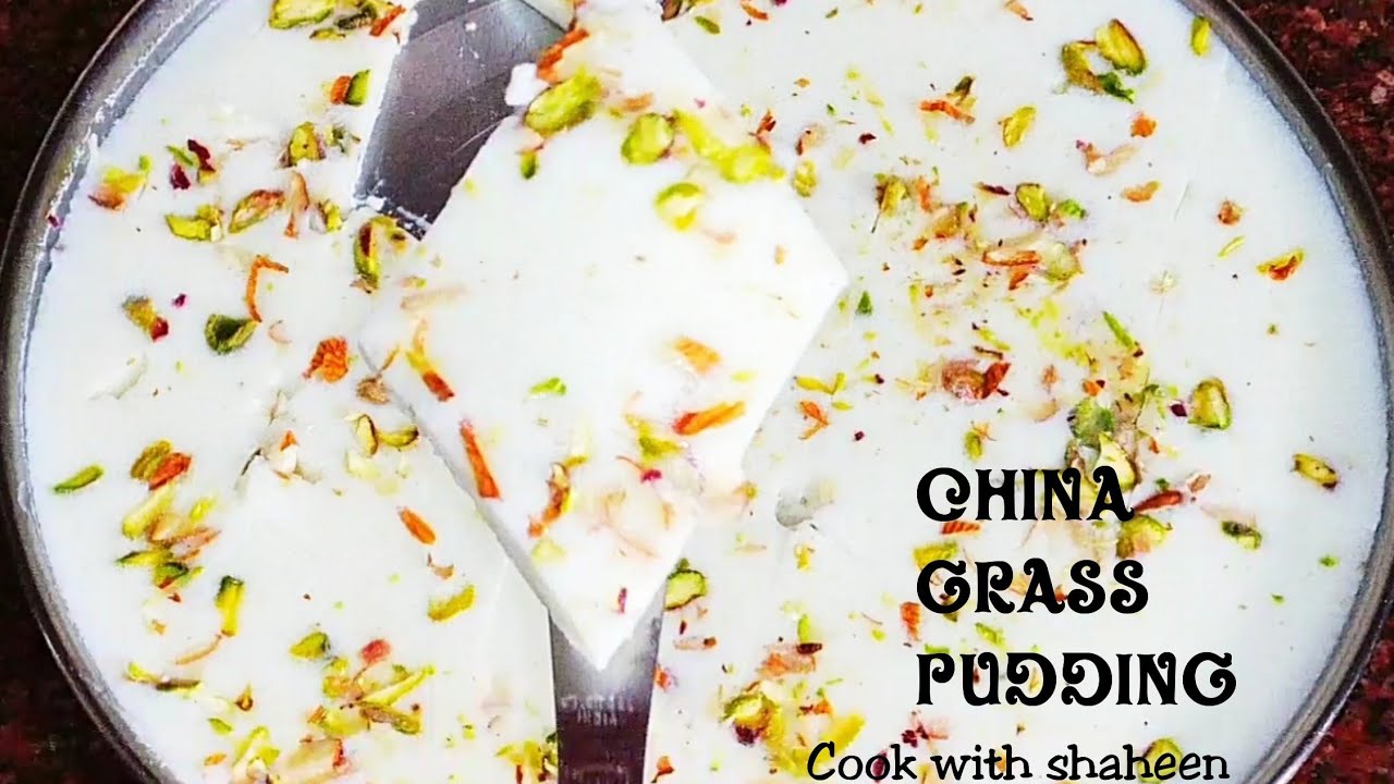 Agar Agar Pudding | China Grass Pudding Recipe