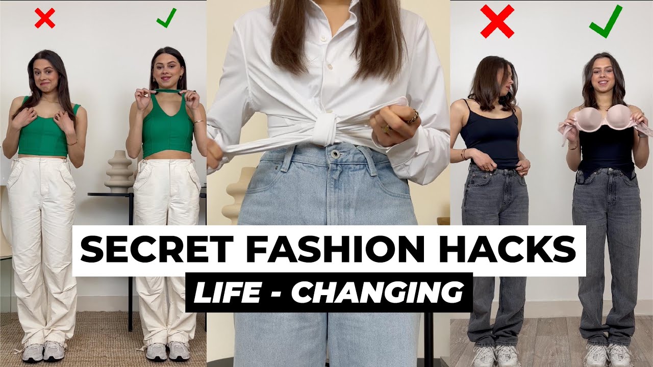 5 SIMPLE CLOTHING HACKS 😱  | *Cheap* Way to Upgrade Your Wardrobe
