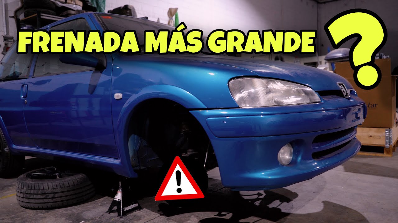 NUEVA FRENADA PARA EL 106 -  MrBujias