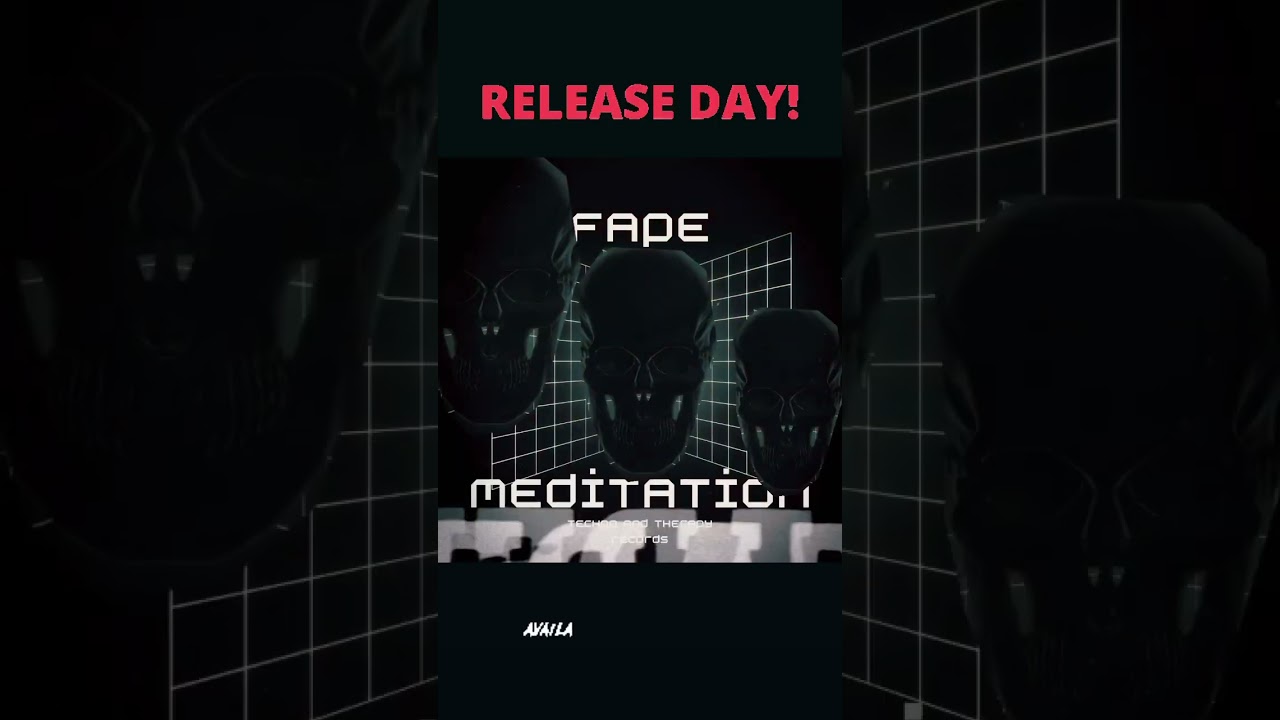 *NEW TRACK MEDITATION IS OUT* #platforms #techno #technorelease #electronicmusic #releasenow