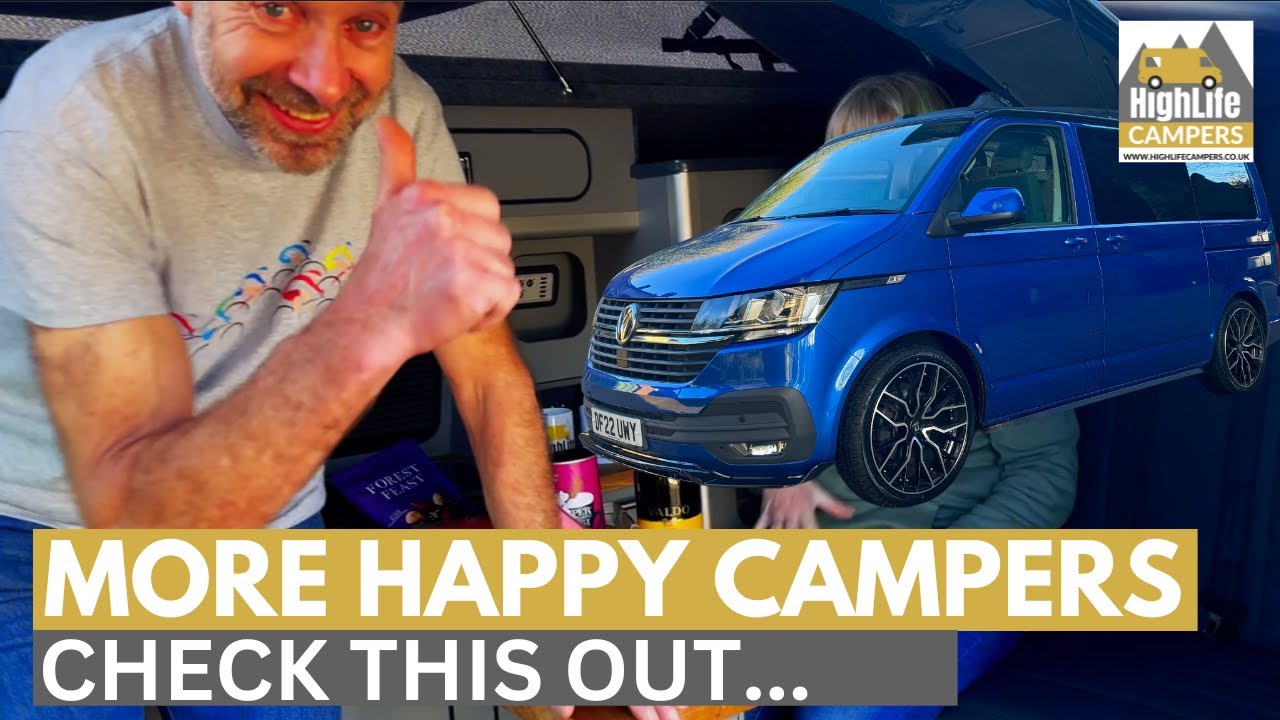 VW T6.1 Highline Camper, Walk-Around & Handover