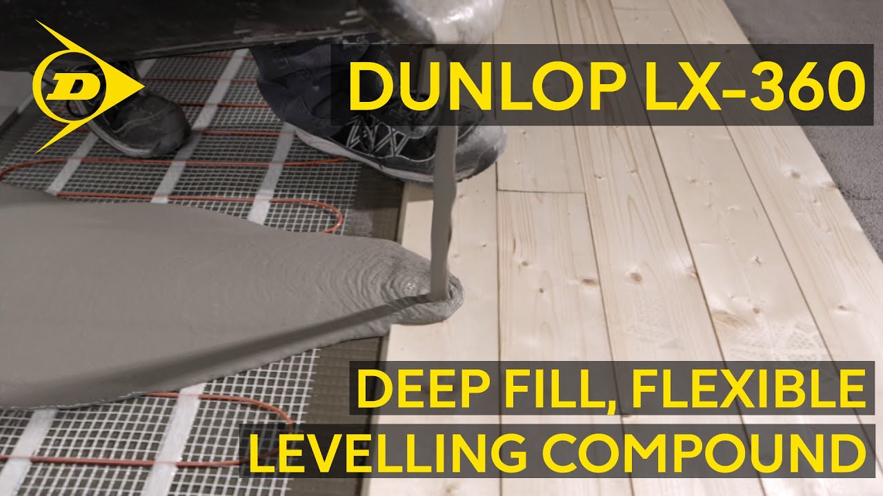 Deep fill, flexible self levelling compound perfect for underfloor heating and wood subfloors