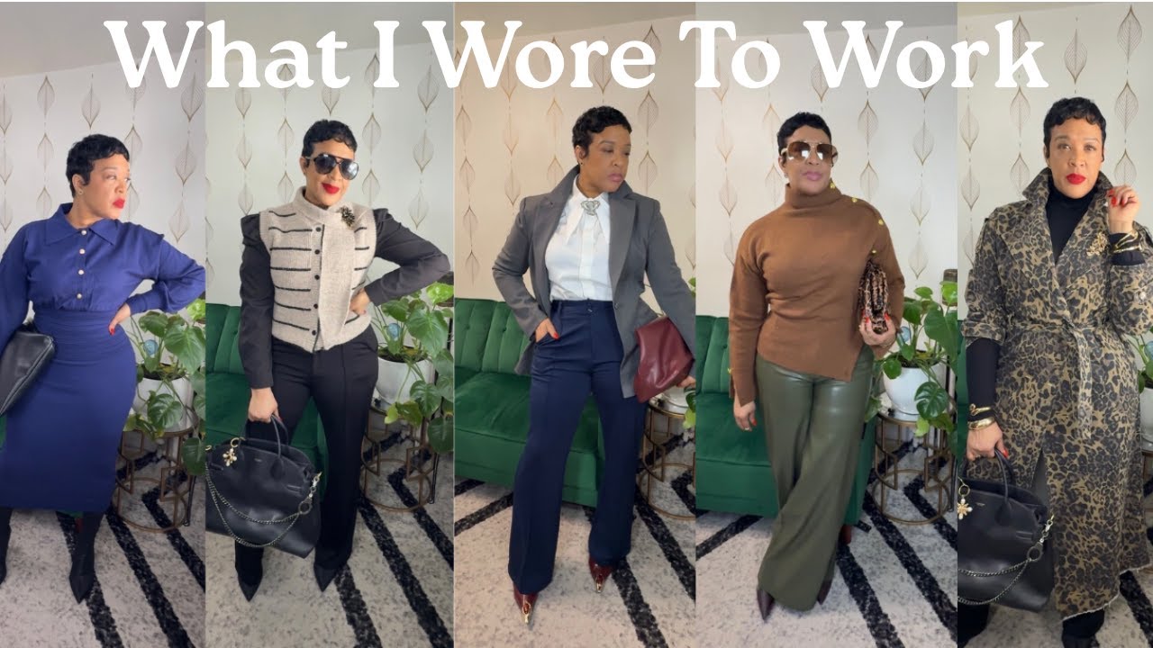 FALL/WINTER WORKWEAR LOOK BOOK | CLASSY & ELEVATED OVER 40            |SHOP YOUR CLOSET
