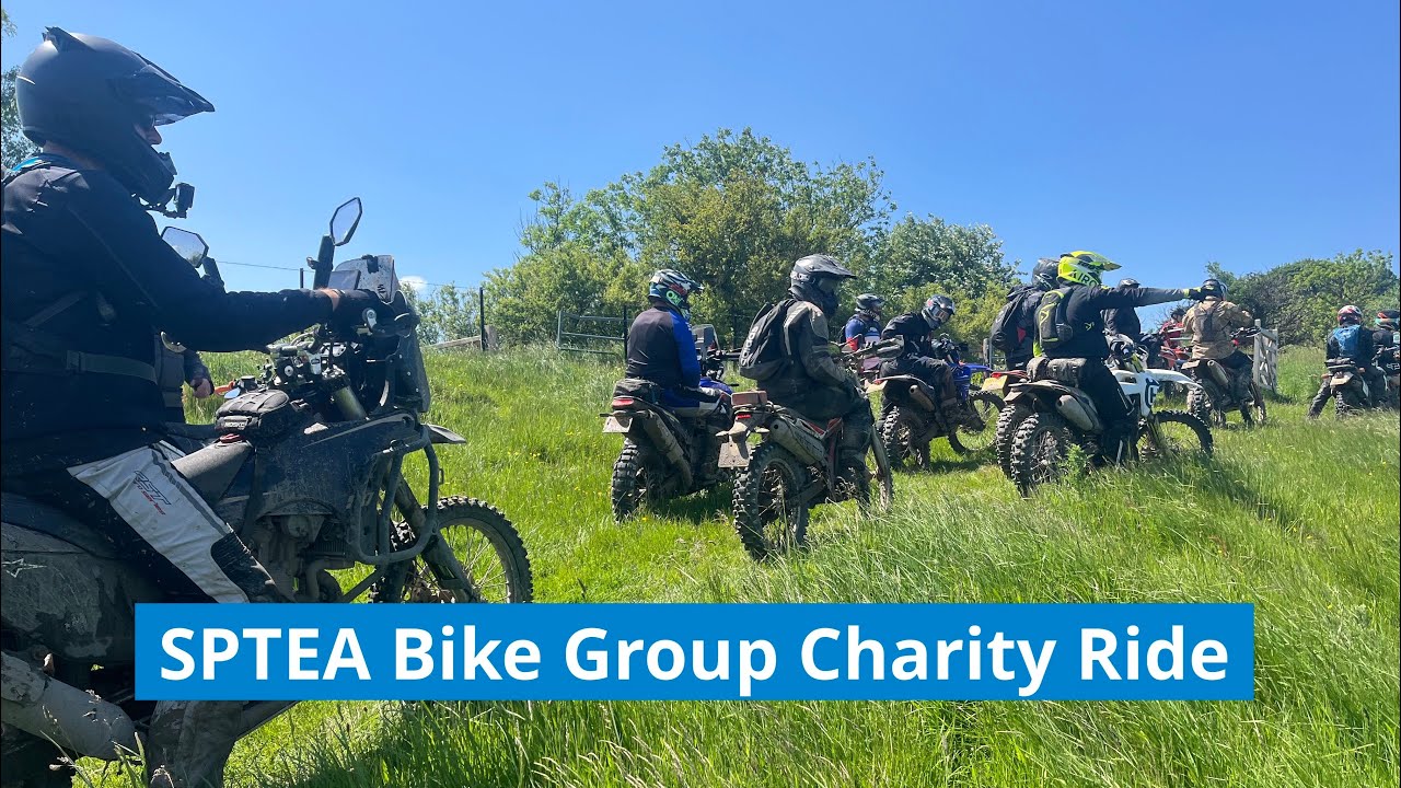 Salisbury Plain Trial Enduro Adventure Bike Group Charity Ride.