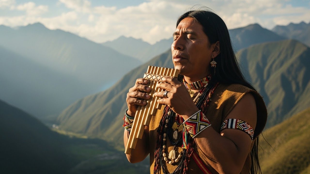 ANDEAN PAN FLUTE 🌿 Spiritual Healing Music – Calm Ambient | Release All Blockages