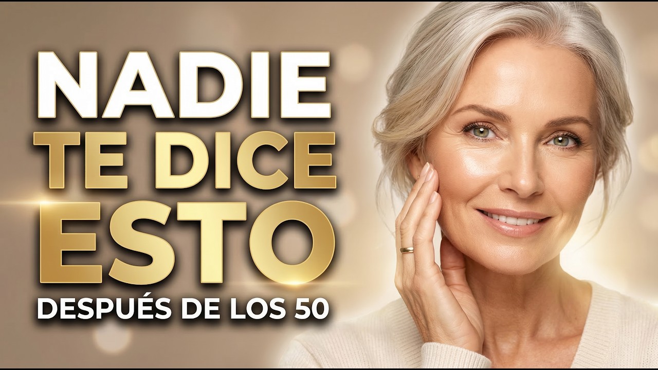 REJUVENECER DESPUÉS DE LOS 50: Lo Que NADIE Te Dice Para Verte 10 Años Más Joven ✨