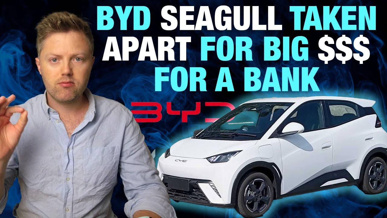 BYD Seagull taken apart for big dollars by a HUGE Bank