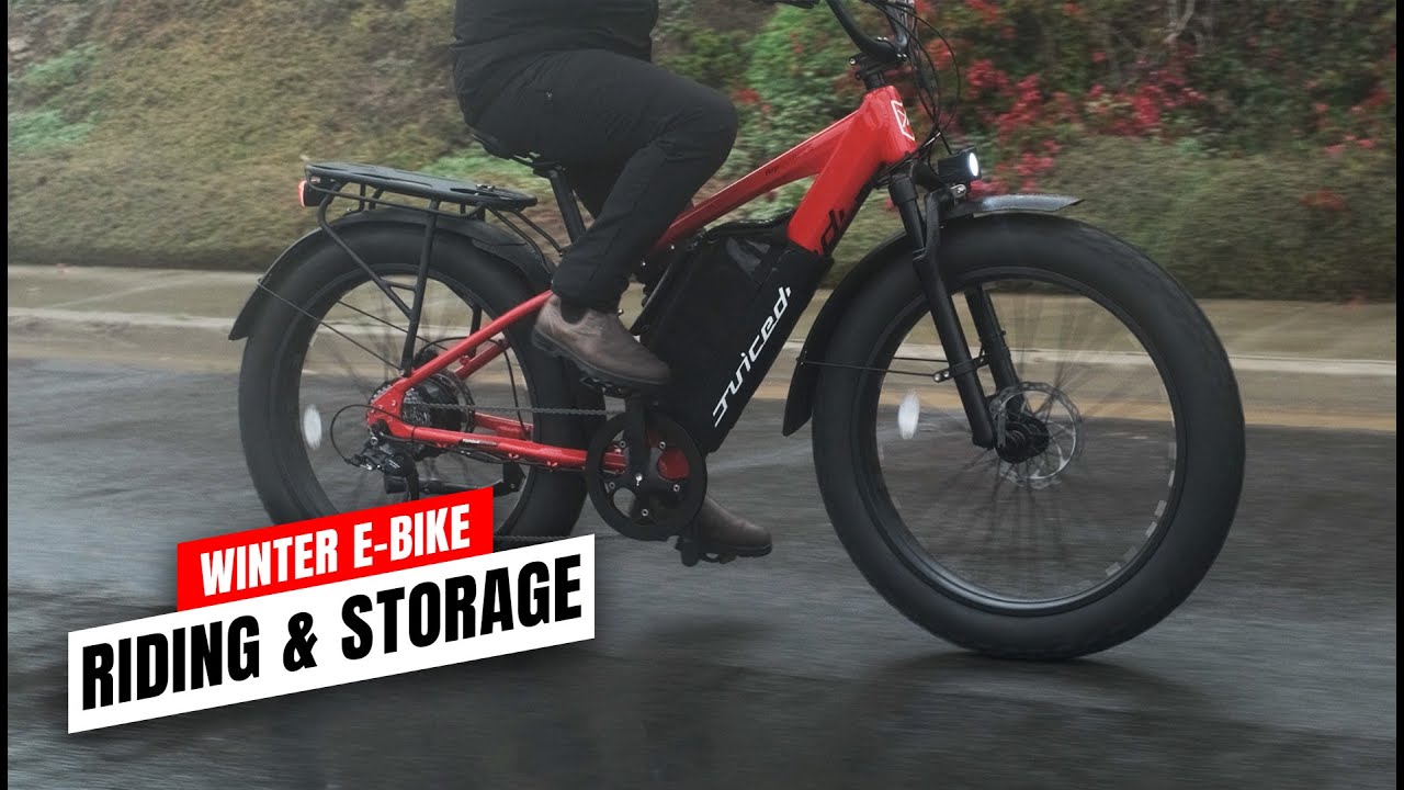 Juiced Bikes: Winter E-Bike Riding & Storage Tips