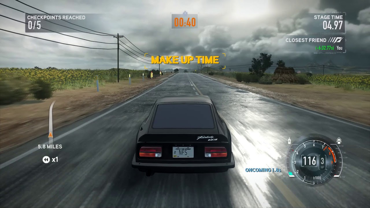 Need For Speed The Run: The 2 hardest Campaign Levels in the game [Extreme Difficulty]