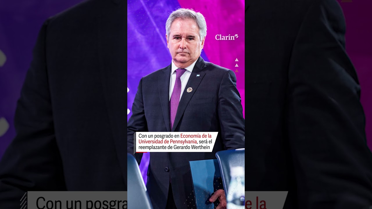 Quién es Pablo Quirno, el nuevo canciller de Argentina