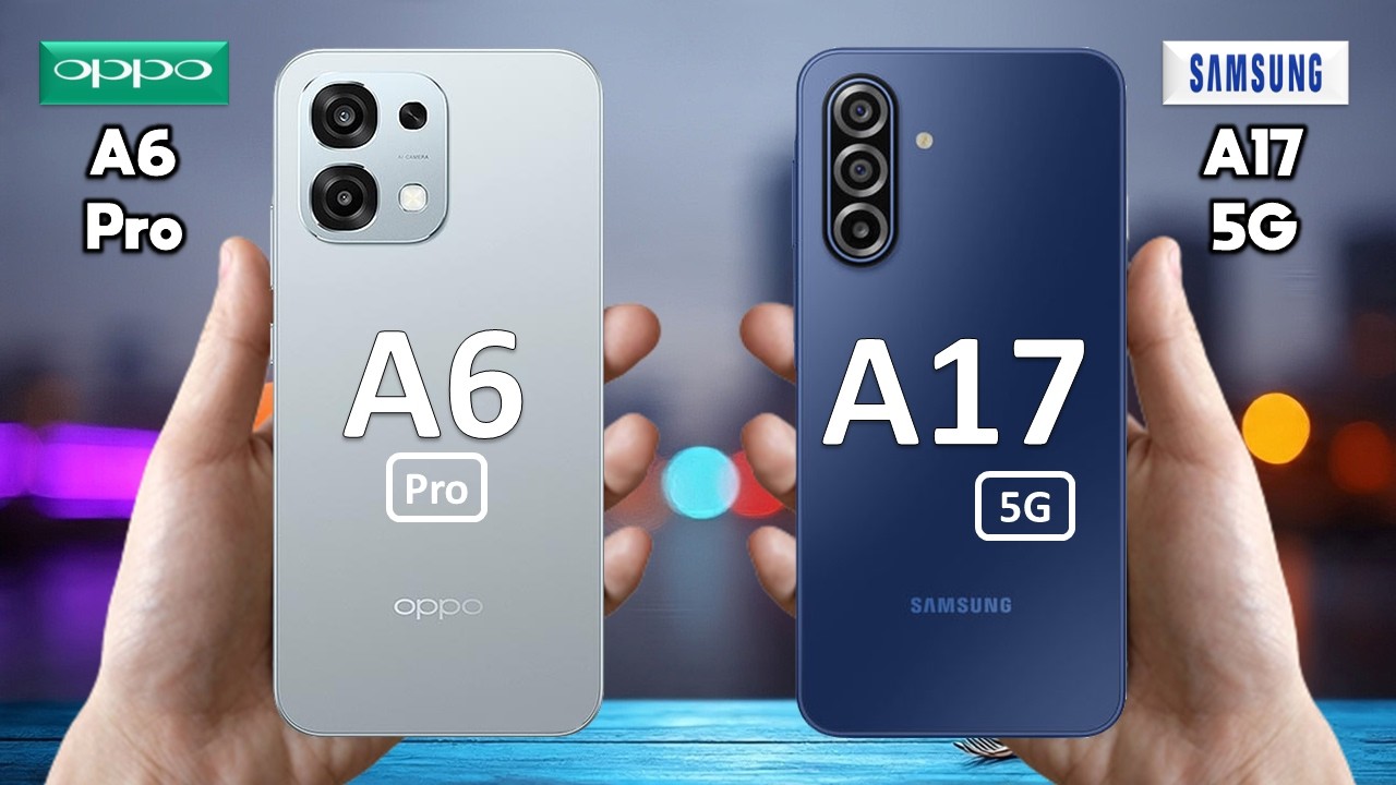 Oppo A6 Pro 5G против Samsung Galaxy A17 5G — полное сравнение 🔥 Techvs