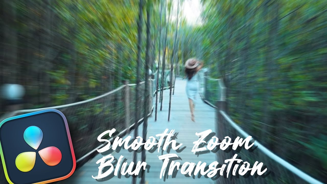 Zoom Transition Tutorial in Davinci Resolve | Smooth Zoom Blur Transition [Hindi