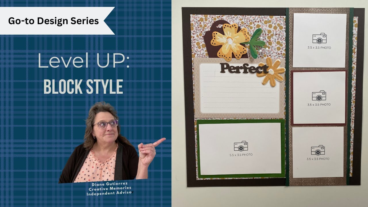 Master the BLOCK Layout: A Go-To Scrapbook Design You'll Love!