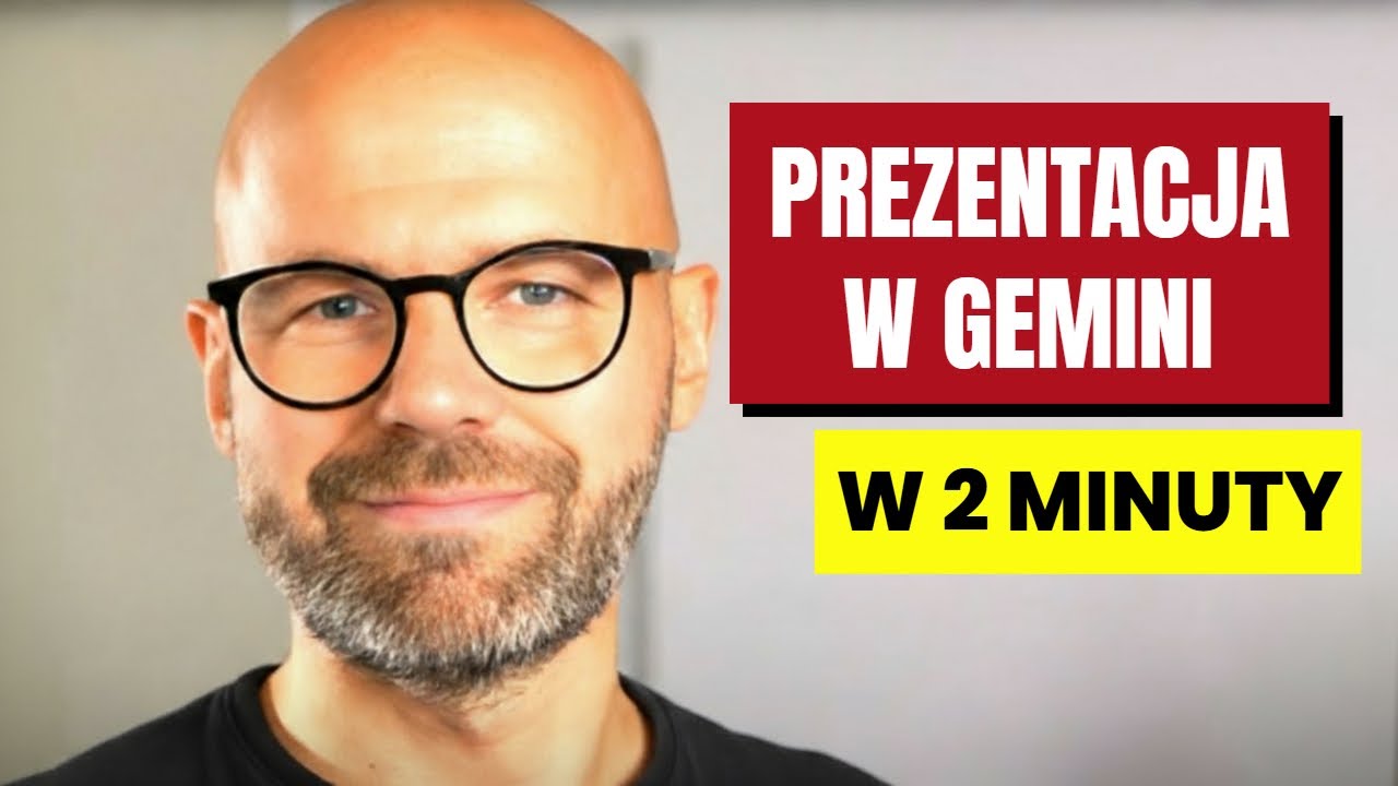 Jak zrobić prezentację w Gemini w 2 minuty